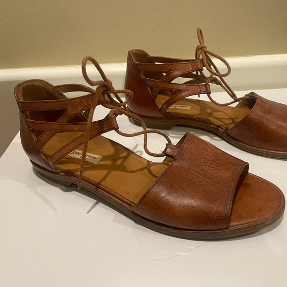 Paul Green Tan Sandals - Picture 14 of 16